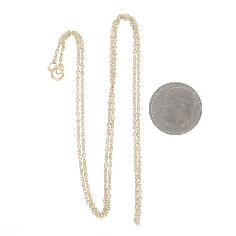 Collana a catena in oro giallo Prince of Wales 18