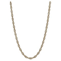 Yellow Gold Prince of Wales Chain Necklace 18" 14k