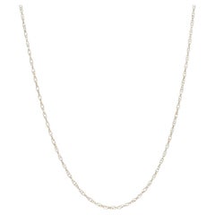 Yellow Gold Prince of Wales Chain Necklace 18" - 14k
