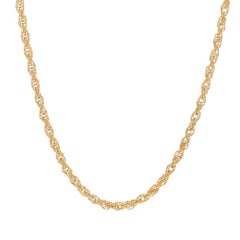 Yellow Gold Prince of Wales Chain Necklace 18 3/4" - 14k