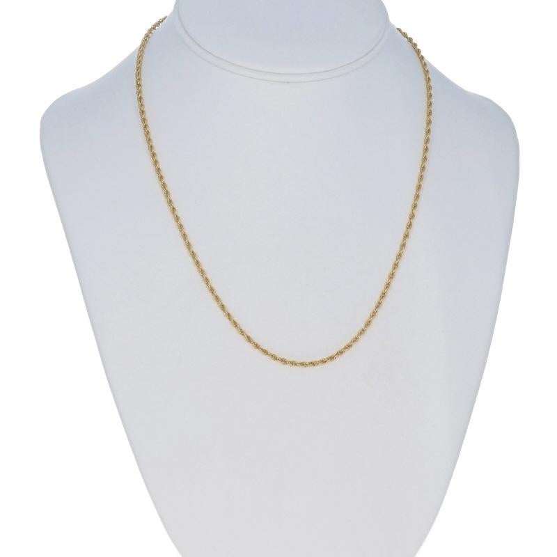 Collana a catena in oro giallo Prince of Wales 18 3/4