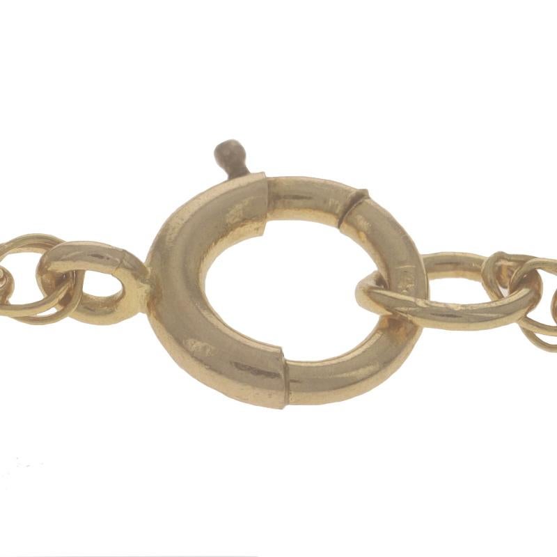 Collana a catena in oro giallo Prince of Wales 18 3/4