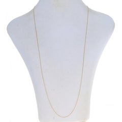 Yellow Gold Prince of Wales Chain Necklace 24 1/4" - 14k