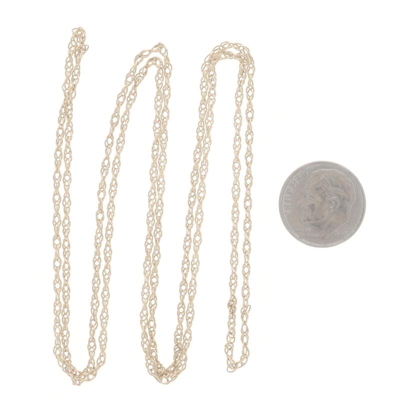 Women's Yellow Gold Prince of Wales Chain Necklace 28