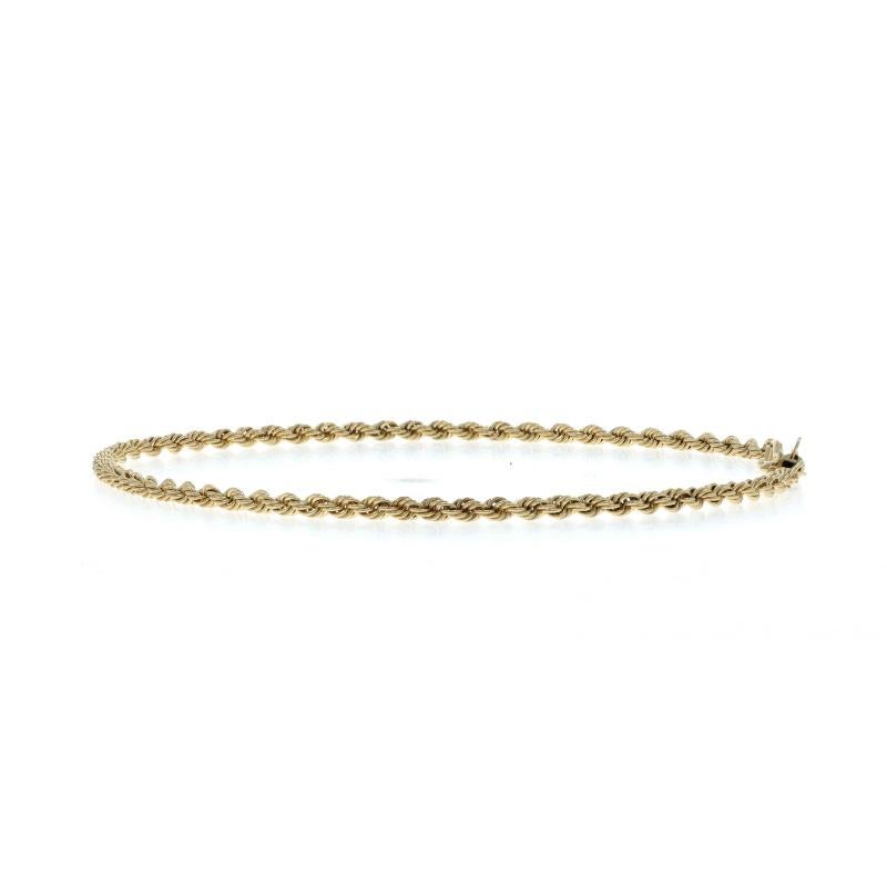 Donna Bracciale a catena in oro giallo 7