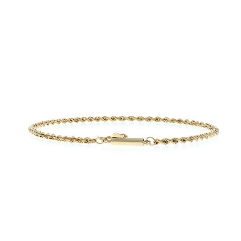 Bracciale a catena in oro giallo 7