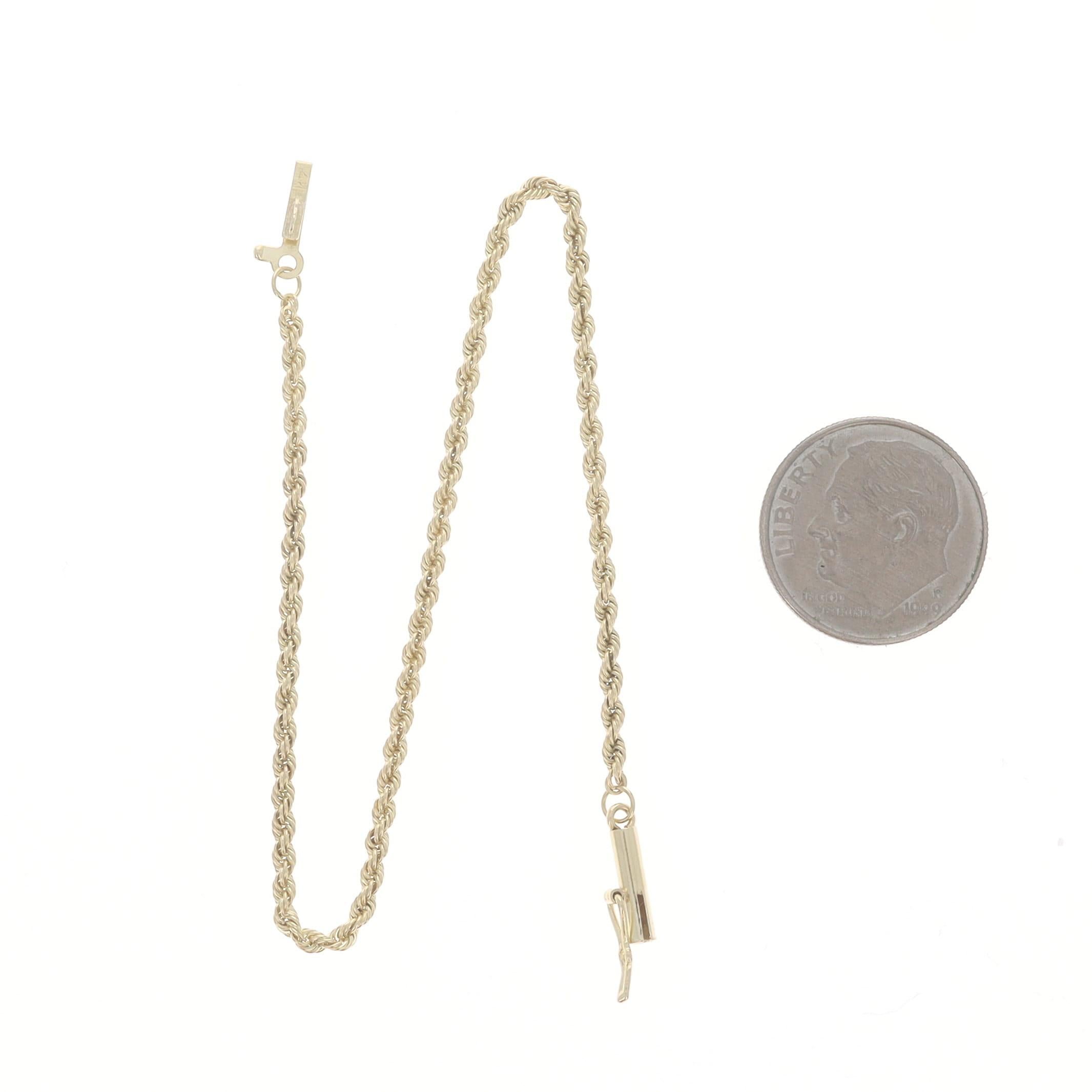 Bracciale a catena in oro giallo 7