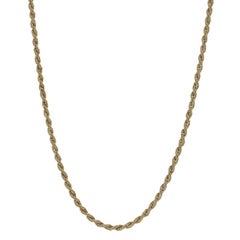 Collier de chaîne en or jaune 16 1/4" - 14k