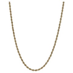 Collana a catena in oro giallo da 16 1/4" - 14k