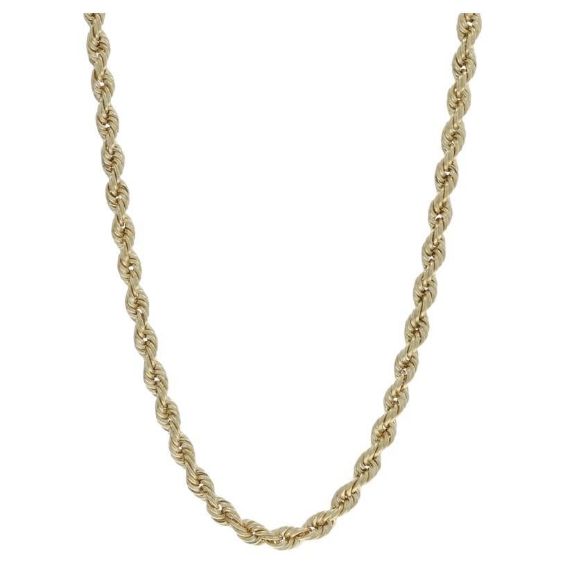 Collier de chaîne en or jaune 24 1/4" 10k