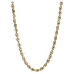 Collier de chaîne en or jaune 24 1/4" 10k