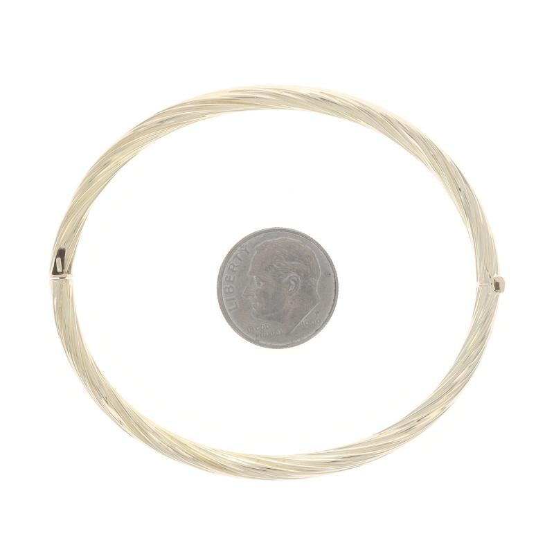 Bracciale a spirale in oro giallo 6 3/4