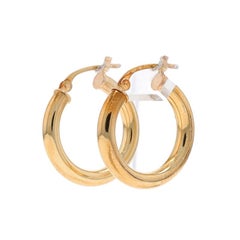 Boucles d'oreilles en or jaune - 14k Pierce