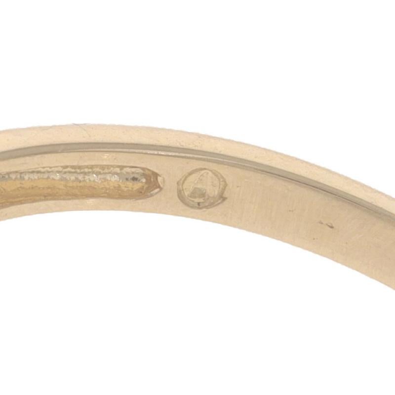 Yellow Gold Ruby Diamond Bypass Ring - 14k Marquise & Round 2.54ctw For Sale 3