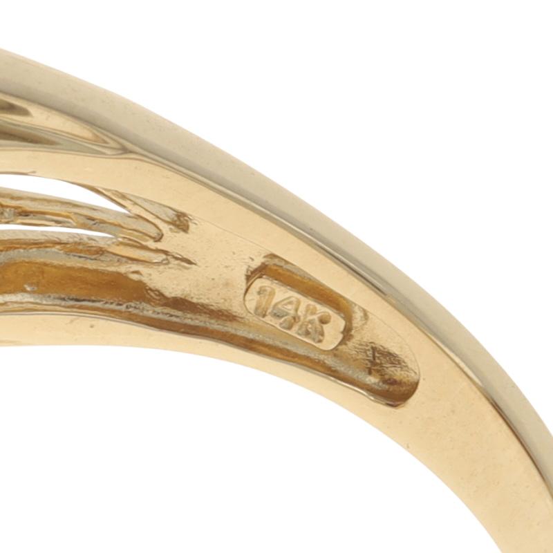 Bague en or jaune rubis diamant - 14k Oval 5.06ctw en vente 1