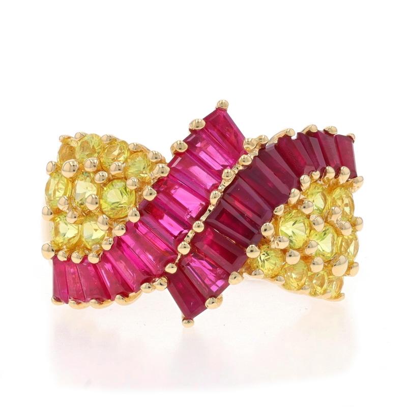 Dimensione: 6
Costo della taglia: Up&Up per $50 o Down 1/2 taglia per $40

Contenuto del metallo: Oro giallo 14k

Informazioni su A. Stone

Rubini naturali
Trattamento: Riscaldamento
Carati: 1.00ctw
Taglio: Baguette affusolata
Colore: rosso e rosso