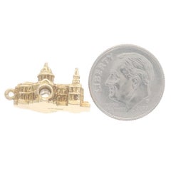 Yellow Gold Saint Paul's Cathedral Stanhope Charm - 9k Faith London, England