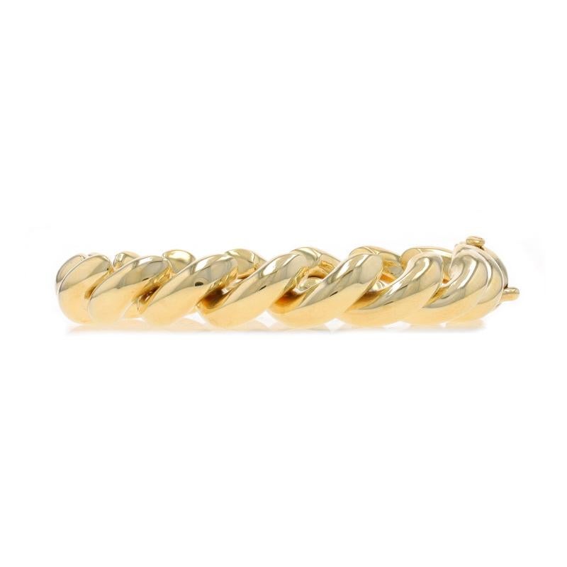 Gelbgold San Marco Kettenarmband 7