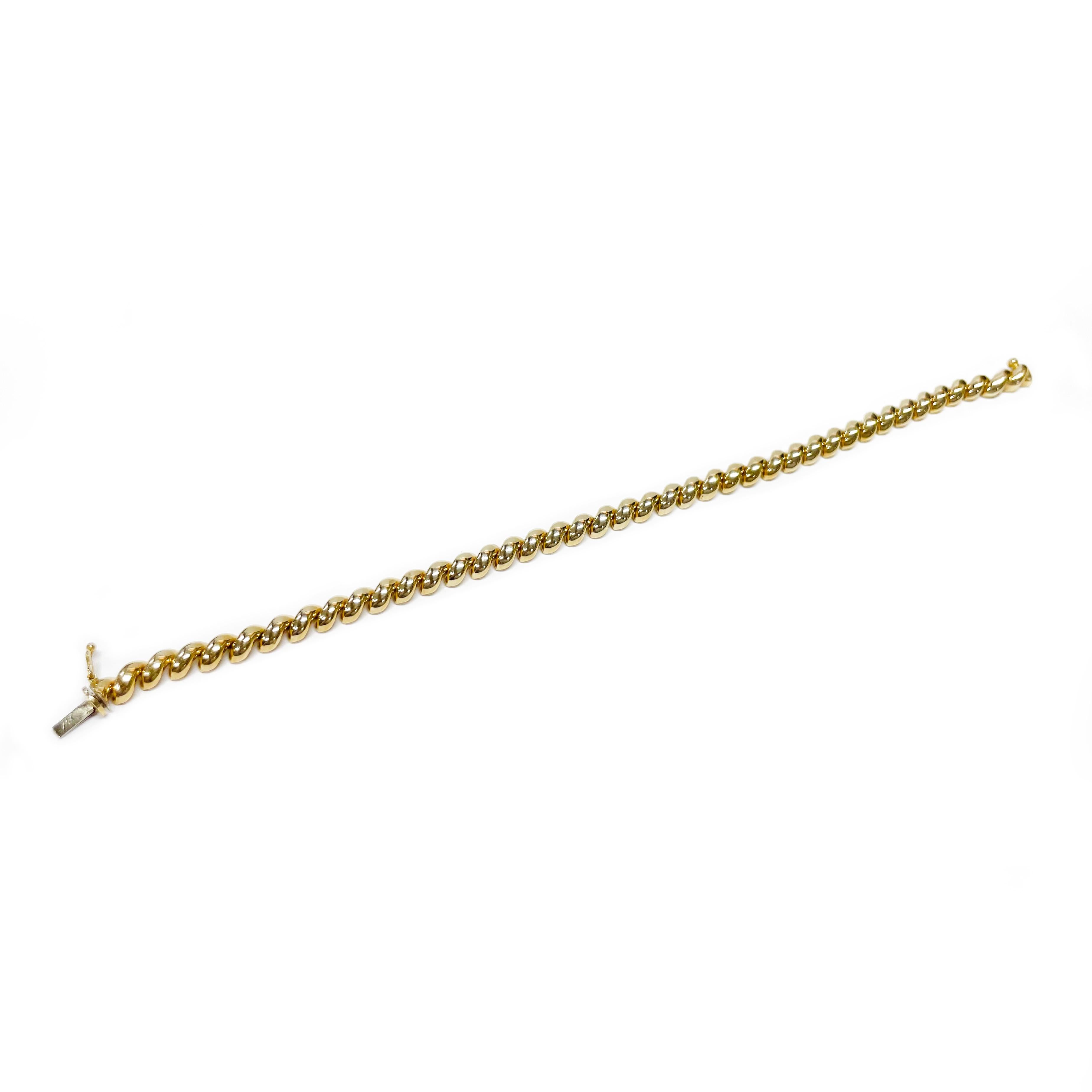 gold san marco bracelet