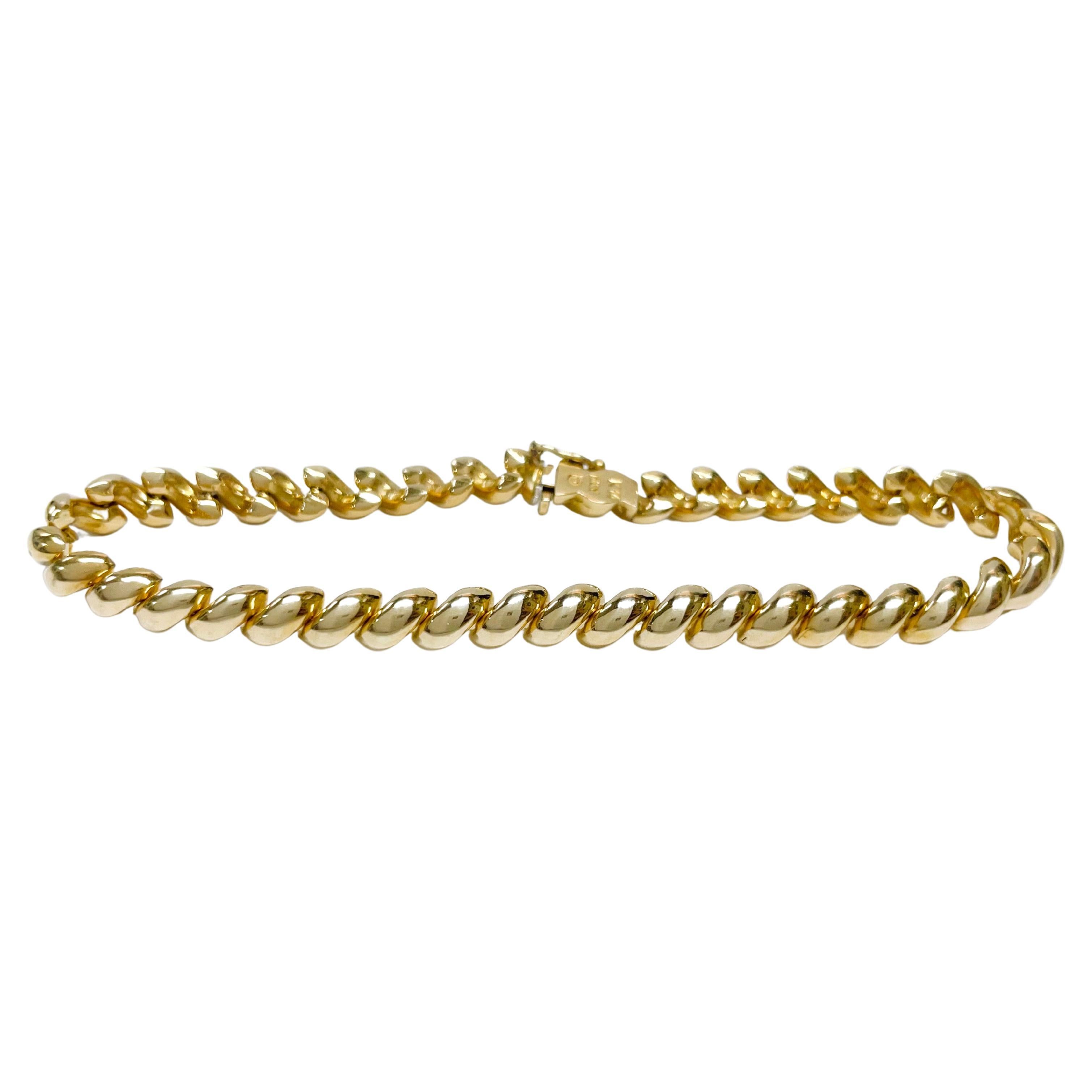 San Marco Bracelets - 19 For Sale on 1stDibs | gold san marco 