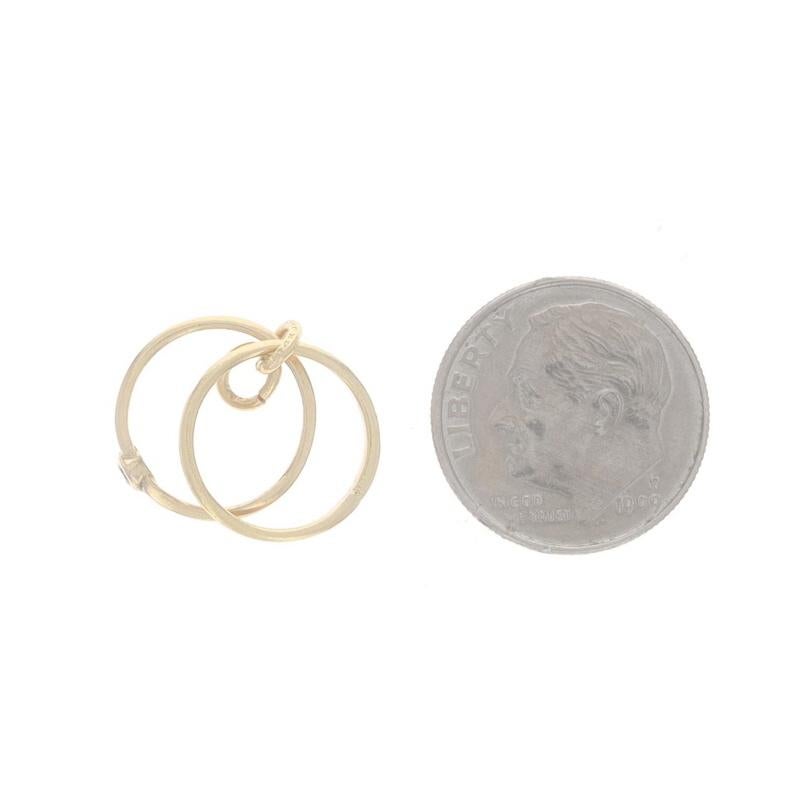 Or Jaune Saphir Art Deco Bridal Rings Replica Charm - 14k Wedding Marriage Bon état - En vente à Greensboro, NC
