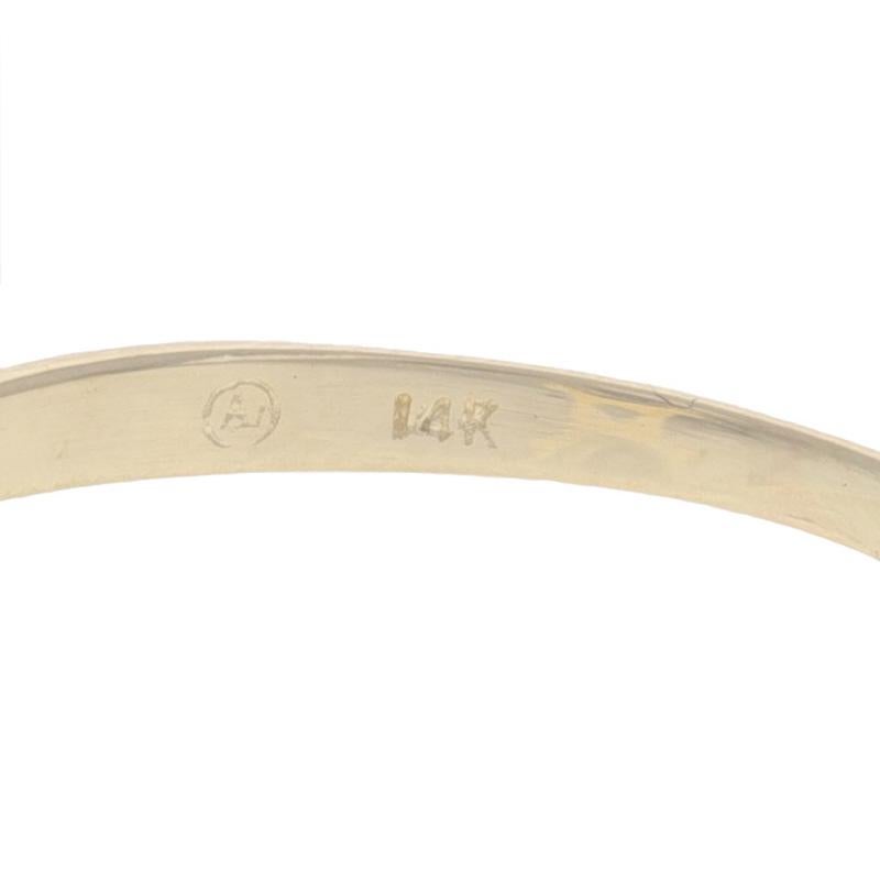 Gelbgold Saphir & Diamant Halo-Ring - 14k Oval .85ctw Floral im Angebot 2