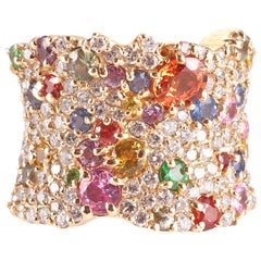 Yellow Gold Sapphire Ring by Effy from the Watercolors Collection