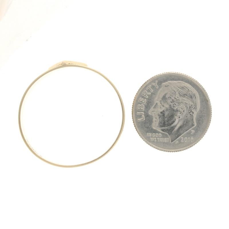 Gelbgold Scottish Rite 14th Degree Herren Yod Band, 10k Masonic Ring 2