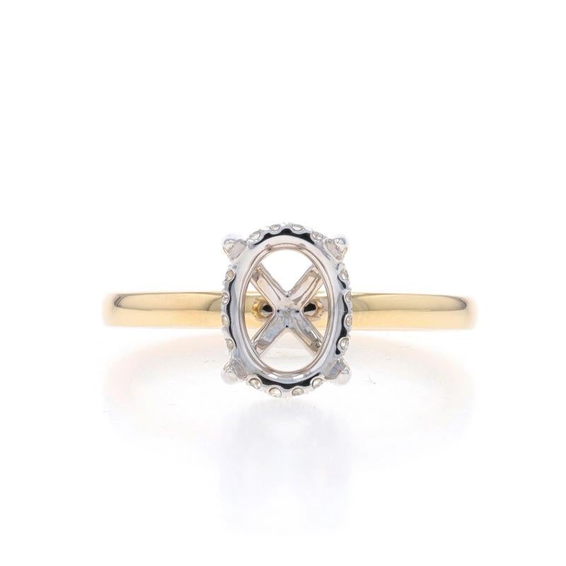 Taille : Veuillez nous contacter pour obtenir des informations sur les tailles.

Contenu métallique : Or jaune 14k et or blanc 14k

Informations sur les pierres

Diamants naturels
Carat(s) : .08ctw
Coupe : Brillant rond
Couleur : G
Clarté : VS1 -