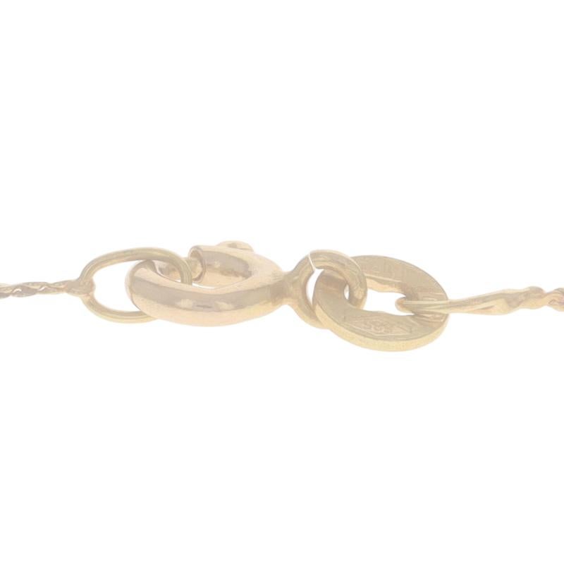 Bracelet en or jaune avec chaîne serpentine 7