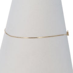 Bracelet en or jaune avec chaîne serpentine - 14k