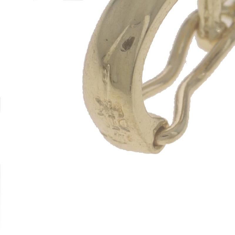 Gelbgold Rauchquarz Solitär Enhancer Anhänger - 14k Birne Damen