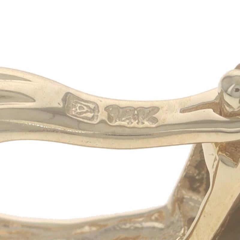 Pendentif en or jaune avec solitaire en quartz fumé - 14k Square 7.90ct Pour femmes en vente