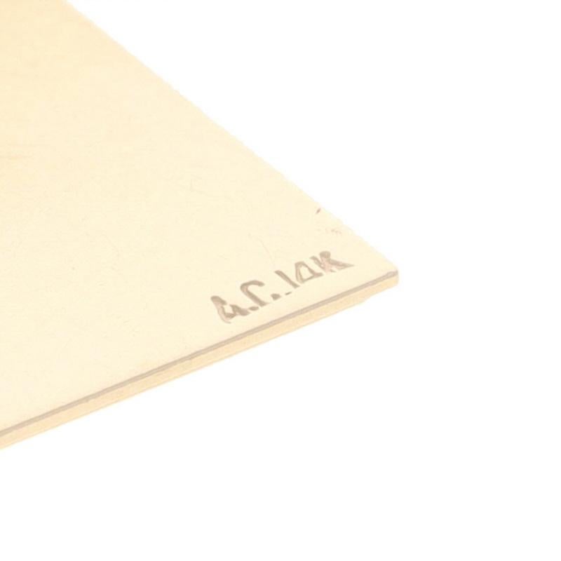 Yellow Gold Stenopad and Pencil Charm - 14k Notebook For Sale 1
