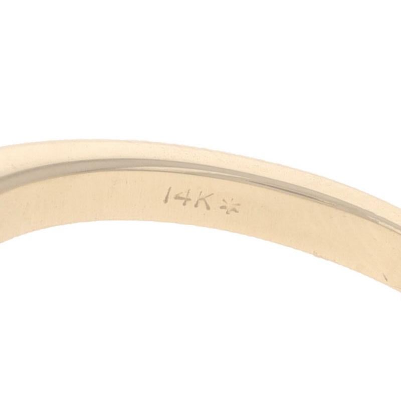 Bague solitaire en or jaune avec topaze bleue suisse - 14k Oval 1.60ct en vente 2