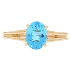 14k Gold Solitaire Rings