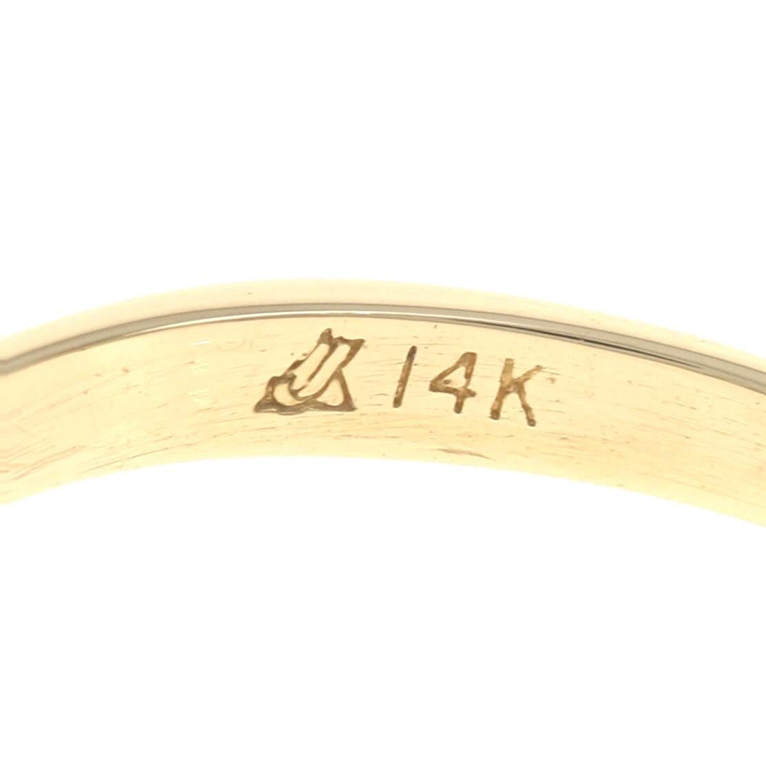 Yellow Gold Synthetic Emerald & Diamond Ring - 14k Marquise Cut 2.44ctw For Sale 3