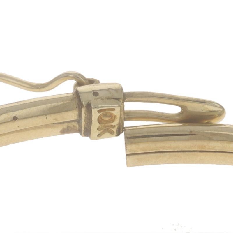 Gelbgold Tansanit Diamant-Armreif 6 3/4
