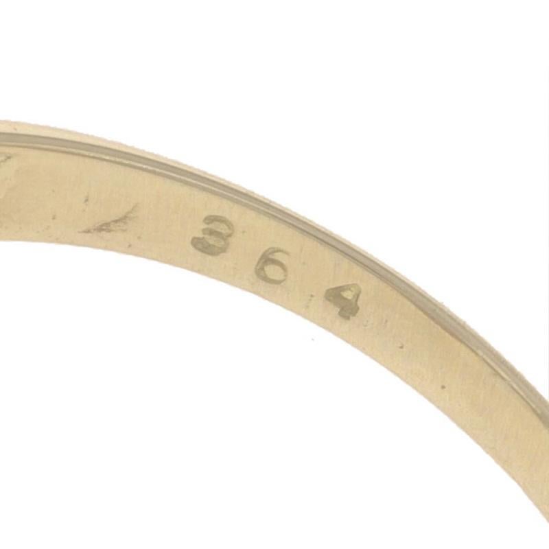 Bague en or jaune Tanzanite Diamant Bypass - 18k Trillion .48ctw en vente 2