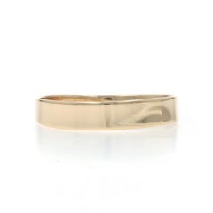 Anneau conique en or jaune - 14k Wedding Ring