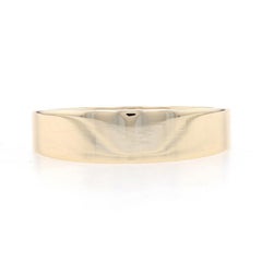 Gelbgold konisch zulaufendes Band - 14k Ehering