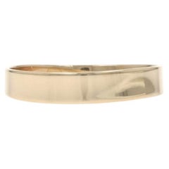 Anneau conique en or jaune - 14k Wedding Ring