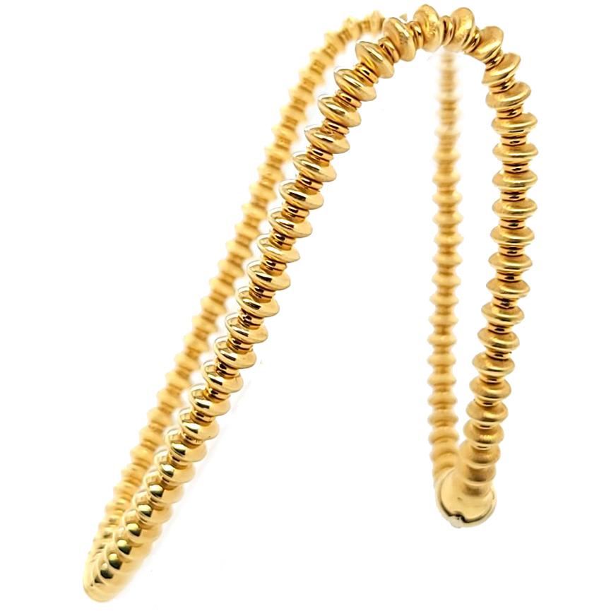 Donna Collana con perline in oro giallo in vendita