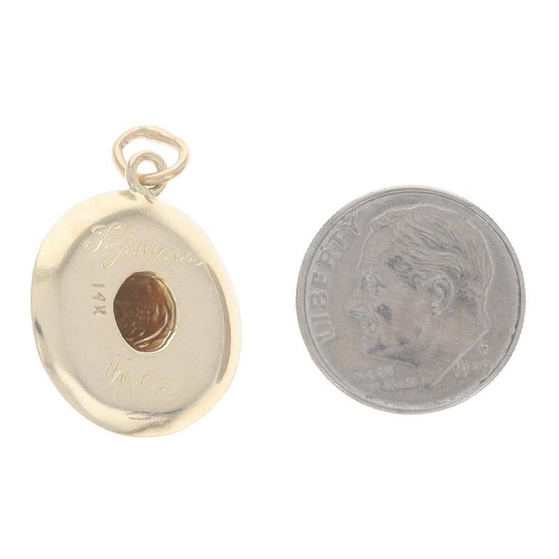 Tijuana Sombrero Charm - Chapeau Sombrero de Charro en or jaune 14 carats, Mexique Pour femmes en vente