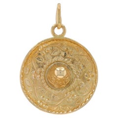Tijuana Sombrero Charm - Chapeau Sombrero de Charro en or jaune 14 carats, Mexique