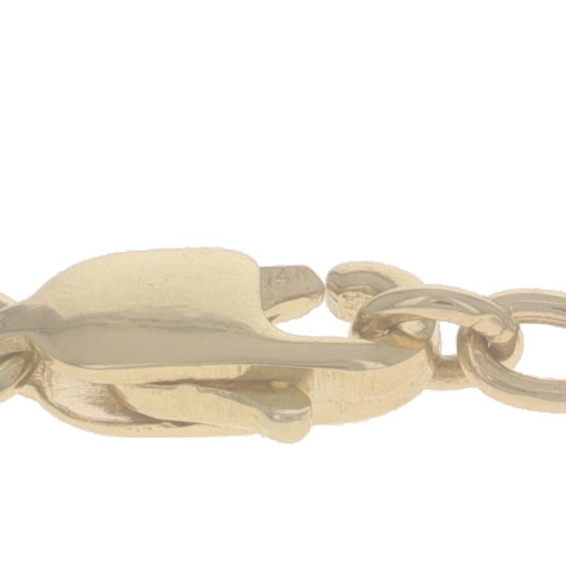 Collier en or jaune Topaze Citrine Améthyste Quatrefoil Station 36