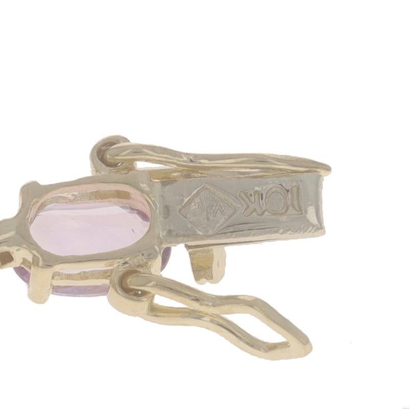 Gelbgold Topas Granat Amethyst Tennisarmband 7