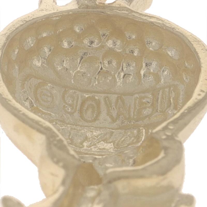 Yellow Gold Tweety Bird Pendant - 14k Warner Bros Looney Tunes For Sale 1