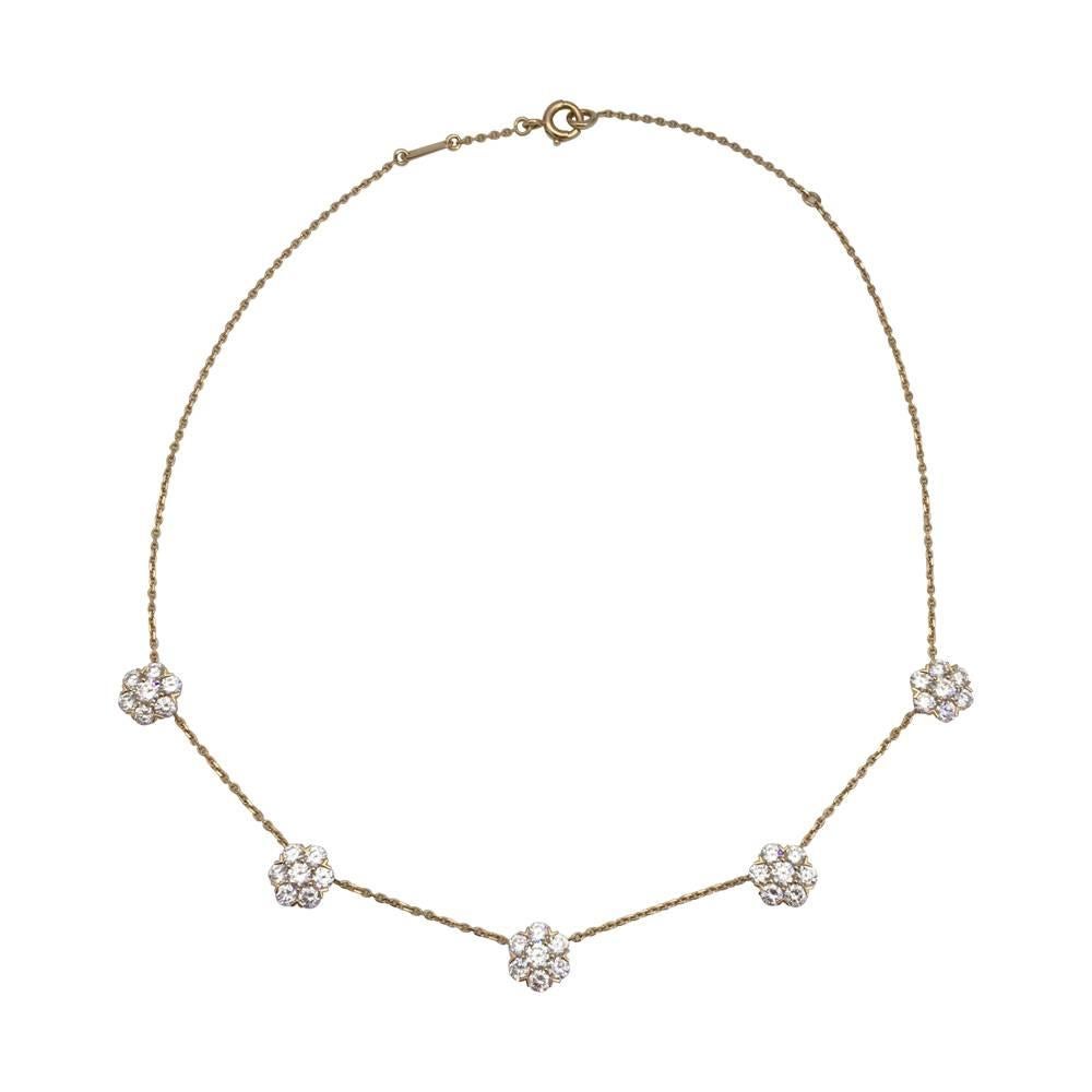 A 750/000 yellow gold Van Cleef & Arpels necklace, 