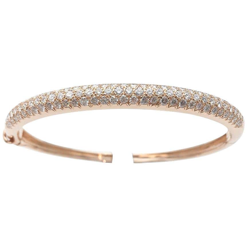 Diamond, Gold and Antique Bangles - 4,397 For Sale at 1stdibs - Page 5